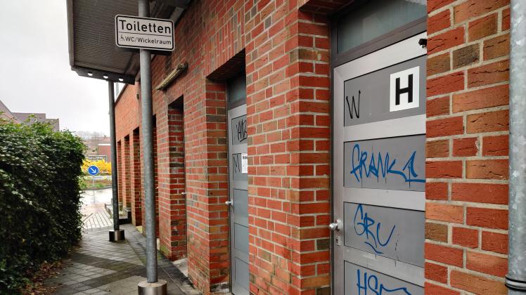 Die Toilettenanlage am Neuen Markt in Meppen ist bei Lesern unbeliebt. Die Stadtverwaltung hat neue öffentliche WCs in Planung. 