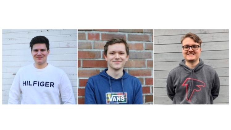 Diese drei Jugendlichen – Tim Elmenthaler (links), Robin Blanck und Lukas Unger – sind parteipolitisch aktiv. Und das aus gutem Grund.