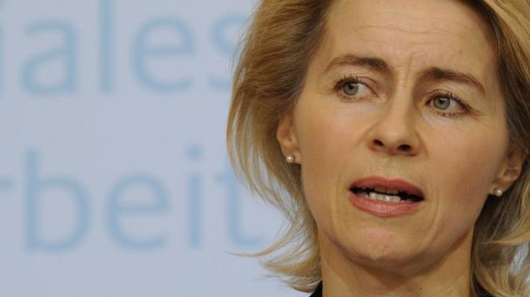Bundesarbeitsministerin Ursula von der Leyen: Ihre Hartz-IV-Reform ist vom Bundesrat gestoppt worden. (Archivbild)