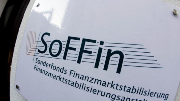Der Banken-Rettungsfonds SoFFin stützt Finanzinstitute derzeit mit Hilfen in einer Gesamthöhe von 131,59 Milliarden Euro. Der Banken-Rettungsfonds SoFFin stützt Finanzinstitute derzeit mit Hilfen in einer Gesamthöhe von 131,59 Milliarden Euro.