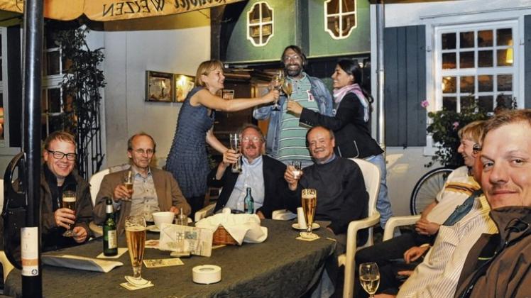 Grund zum Feiern hatten die Grünen, die die Zahl ihrer Mandate verdoppelt haben. Grund zum Feiern hatten die Grünen, die die Zahl ihrer Mandate verdoppelt haben.