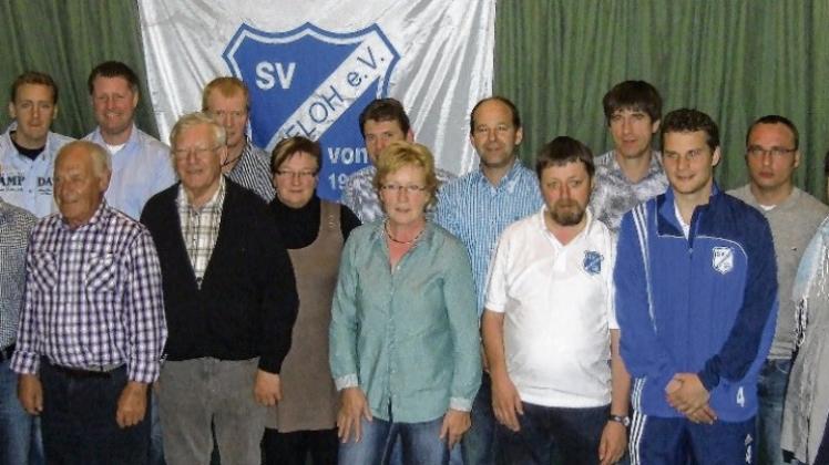 Der aktuelle Vorstand des SV Bokeloh.