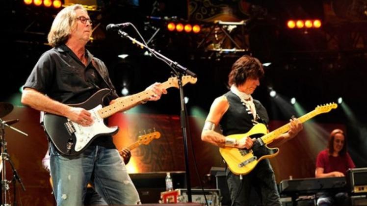 Eric Clapton und Jeff Beck spielen für einen wohltätigen Zweck.