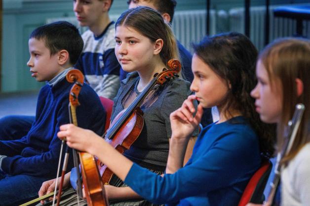 Die Musikschule gibt Jaroslava in dieser schweren Zeit ein Stück Sicherheit.