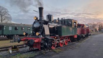 Wird in diesem Jahr 200 Jahre alt: Die Dampflok „Niedersachsen - Henschel Typ Bismarck“ der Eisenbahnfreunde Hasetal Haselünne.