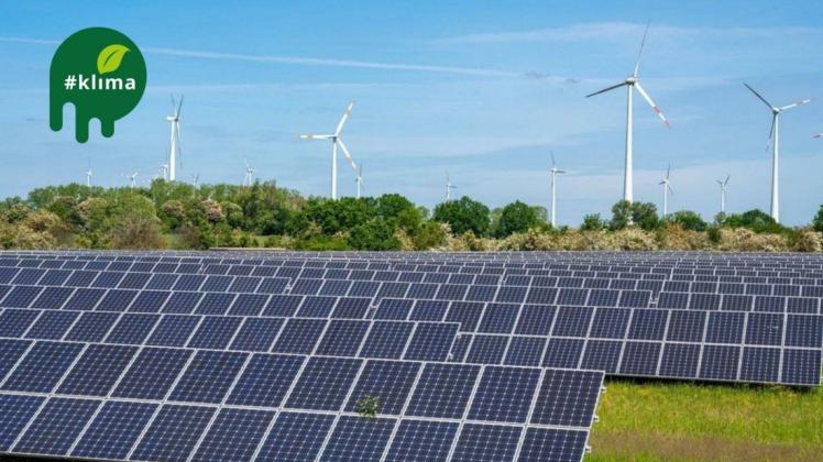 Wie viel Windkraft und Solarenergie soll es sei? Eine zentrale Frage in den Wahlprogrammen der schleswig-holsteinischen Parteien
