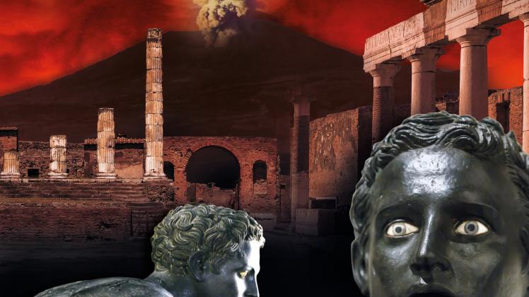 Auch in Kalkriese werden der Vesuv und die antike Stadt Pompeji in einer Sonderausstellung zum Thema. 