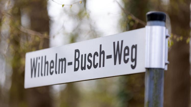 Der Wilhelm-Busch-Weg in Hunteburg 