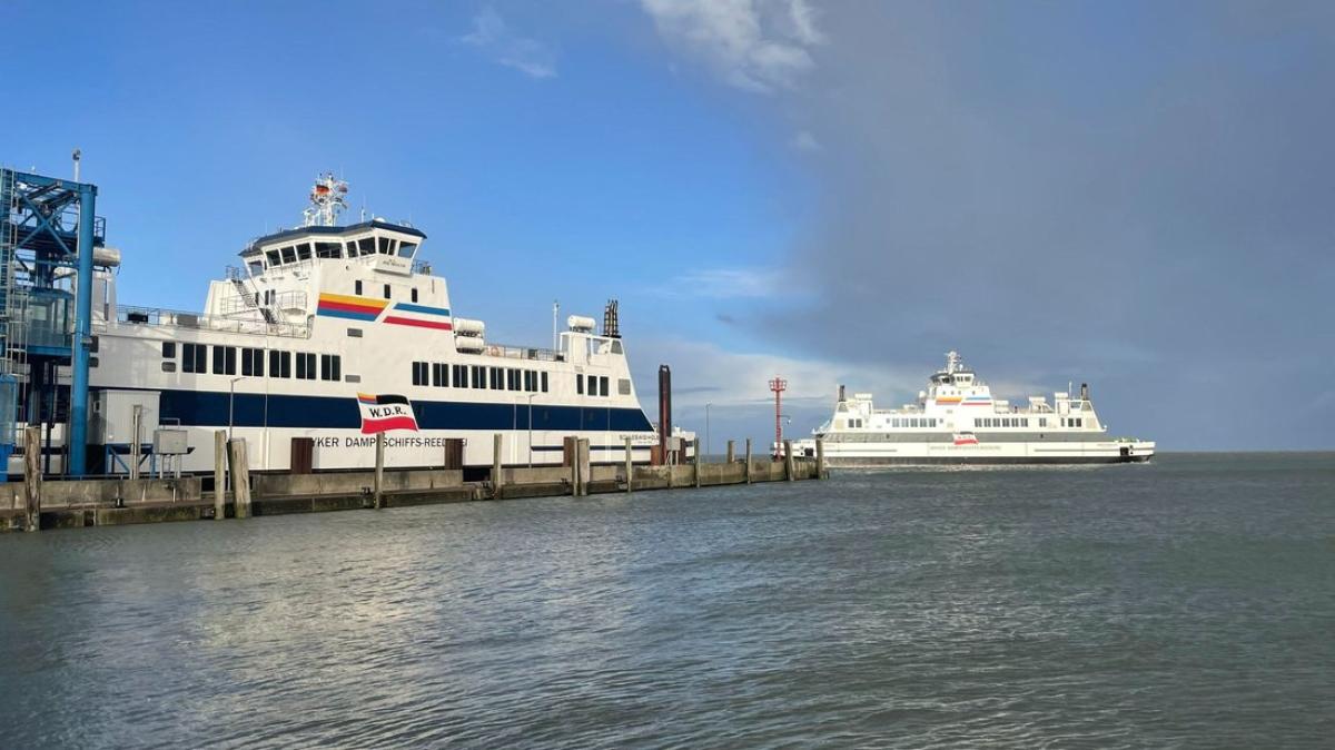 Fähre ab Dagebüll Anreise am Ostersamstag nach Föhr und Amrum. SHZ