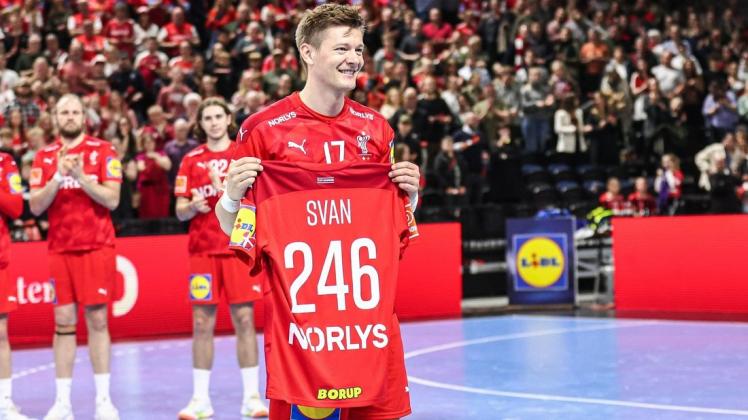 Nach 246 Spielen und vielen Erfolgen ist Lasse Svans Karriere im Nationalteam beendet.