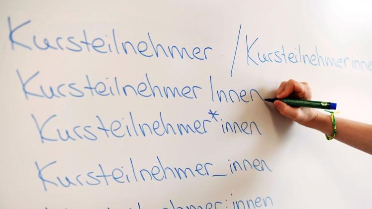 Wer richtig Deutsch lernen will, muss auch richtig gendern können.  