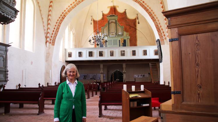 Mit der Kirche in Ruchow sind für Stefanie von Laer auch ganz persönliche Ereignisse verbunden. 
