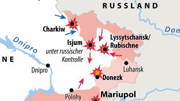 Russlands Angriff auf die Ukraine (19.04.2022)