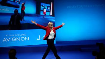 Präsidentschaftswahl in Frankreich - Le Pen