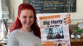 Inga Lützen vom Verein Kreative Nordlichter hofft auf viele Besucher beim Benefizkonzert mit Big Harry.