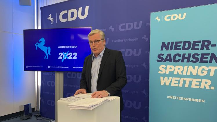 „Wir wollen die Kinder in den Mittelpunkt stellen“, sagt Bernd Althusmann, Landesvorsitzender der CDU Niedersachsen und Spitzenkandidat für die Landtagswahl am 9. Oktober.