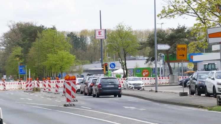 Baustelle Syker Straße Kaufland Delmenhorst