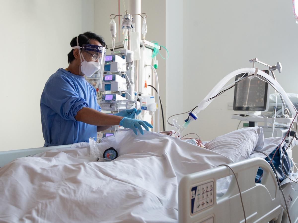 Covid-19-Patient in Meppen im Koma 16 Tage knstlich beatmet.