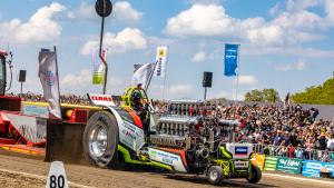 Tractor Pulling Füchtorf 2022. 4,0t Heavy Modified. Hier Green Fighter aus Füchtorf