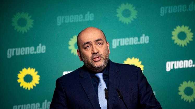 Grünen-Chef Omid Nouripour will den Zivilschutz reformieren. Foto: Fabian Sommer/dpa Pool/dpa