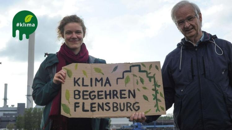 Clara Tempel und Helmreich Eberlein sehen die Stadtwerke als entscheidenden Hebel für die Klimawende in Flensburg.