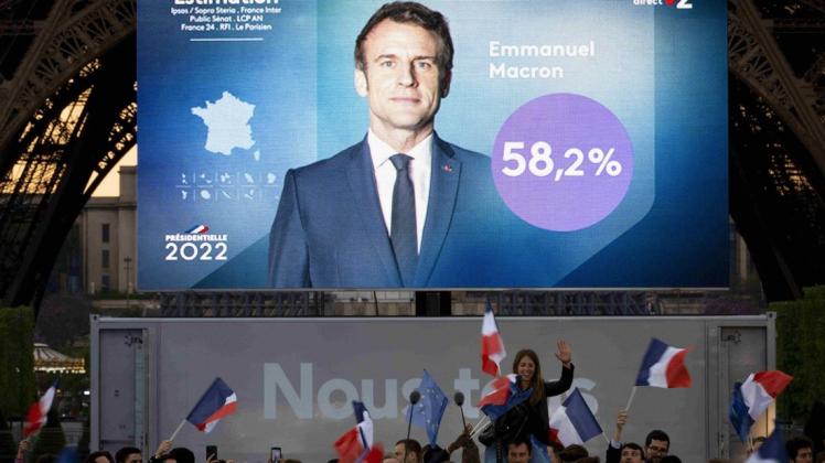 Emmanuel Macron ist der neue und alte Präsident in Frankreich.