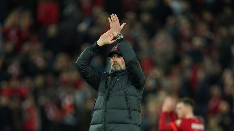 Liverpool in Topform: Schafft die Klopp-Elf den Vierfach-Titel? Foto: Jon Super/AP/dpa