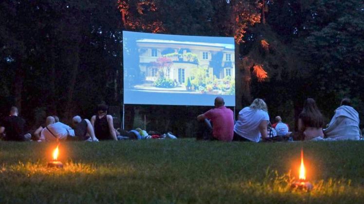 Auf der Burginsel soll es in diesem Jahr wieder ein Open-Air-Kino geben. (Archivfoto)