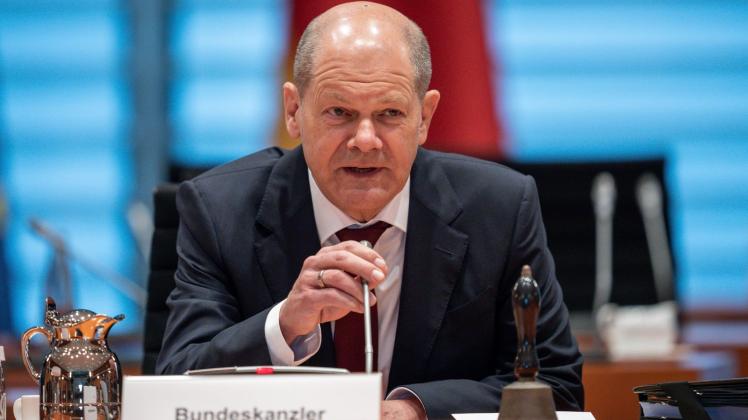 Bundeskanzler Olaf Scholz (SPD) bei einer Sitzung in Berlin. Foto: Michael Kappeler/dpa-POOL/dpa Bundeskanzler Olaf Scholz (SPD) bei einer Sitzung in Berlin. Foto: Michael Kappeler/dpa-POOL/dpa