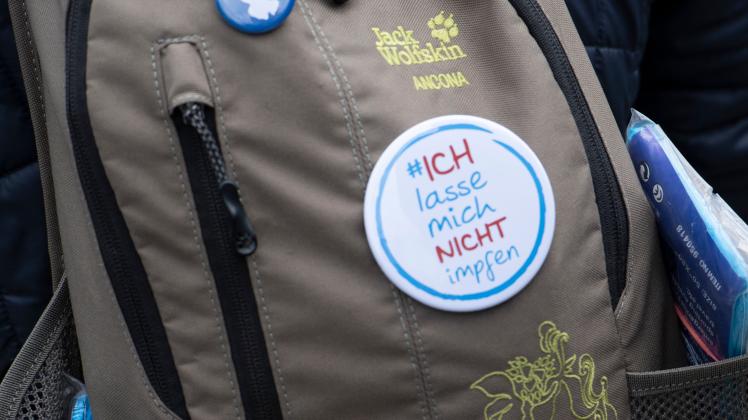 Protest gegen Impfpflicht