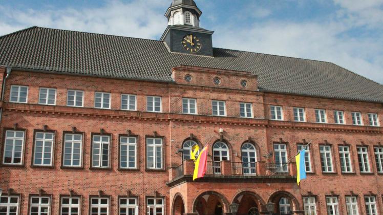 Das Rathaus in Hagenow an der Langen Straße