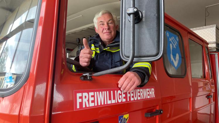 Auch Harald Wätcke ist Feuerwehrmann und freut sich auf ein Wiedersehen mit Kameraden in Dragun.