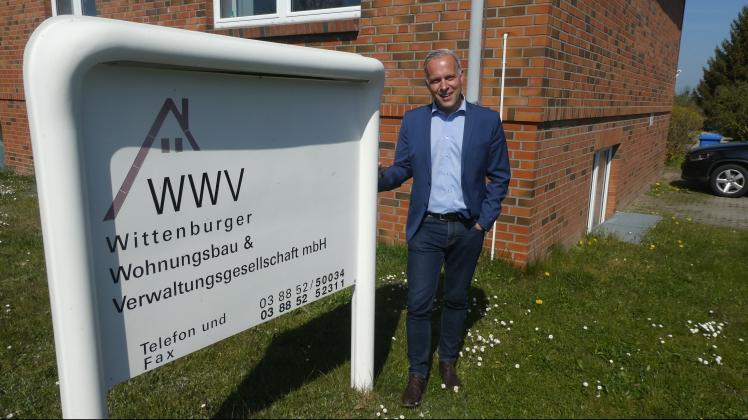 Er ist der neue Chef der Wittenburger Wohnungsbau, Norman Schulze will mit seinem Team das Wohnungsangebot in der Region verbessern.
