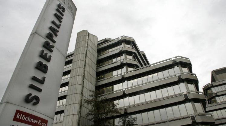 ARCHIV - Blick auf die Klöckner-Zentrale. Foto: picture alliance/dpa/Archivbild