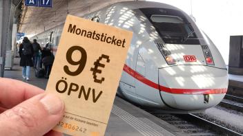 Das 9-Euro-Ticket gilt nicht für Fahrten im ICE der Deutschen Bahn.