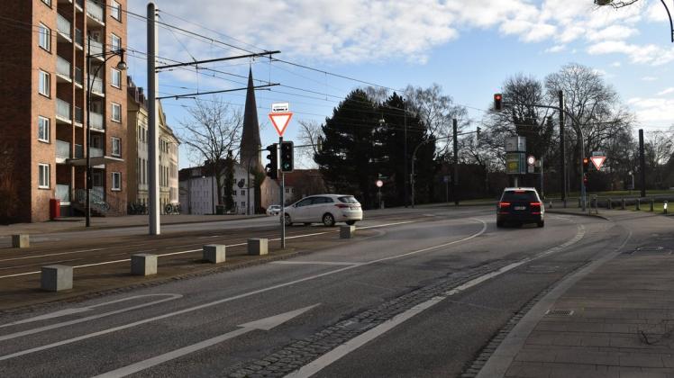 Dass für das Modellprojekt Fahrradstraße in der Langen Straße die Straße Vogelsang gesperrt werden soll, missfällt einigen Geschäftsleuten.