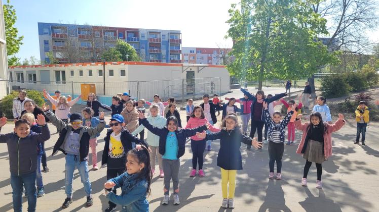 Schüler Grundschule West Sport