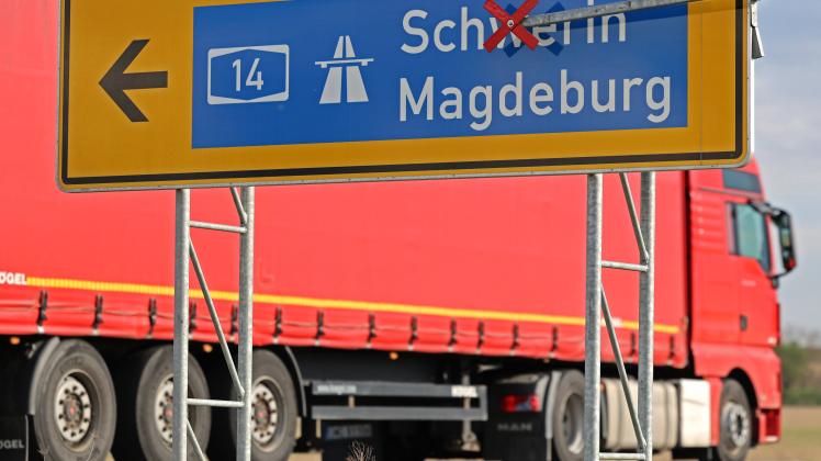 Baustelle A14