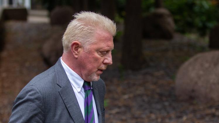 Boris Becker droht die Abschiebung aus Großbritannien. April 29, 2022, London, England, United Kingdom: Former German tennis star BORIS BECKER arrives at Southwark Crown Court