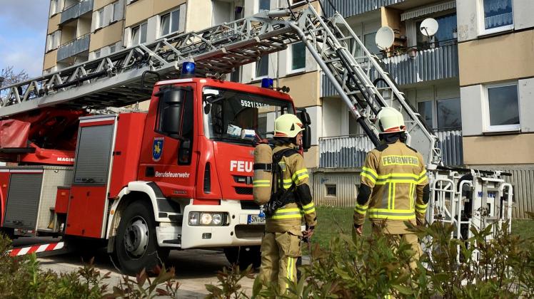 Feuerwehr Großeinsatz Schwerin