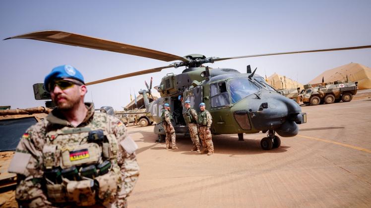ARCHIV - Die Bundeswehr soll sich nach dem Willen der Bundesregierung weiter an der UN-Mission Minusma in Mali beteiligen. Foto: Kay Nietfeld/dpa