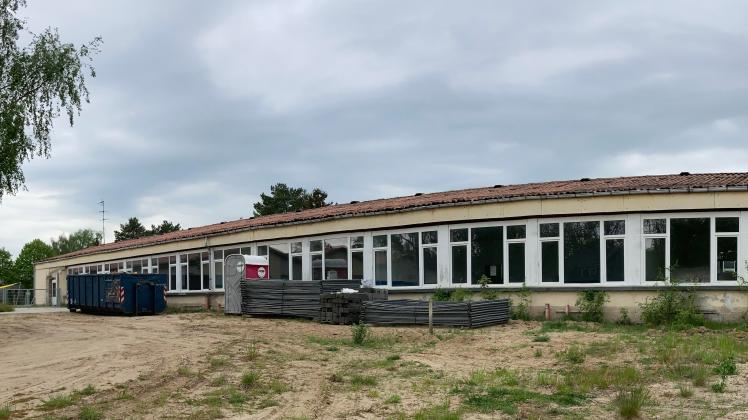 alte Schule Ventschow, demnächst Standort des Dorfgemeinschaftshauses