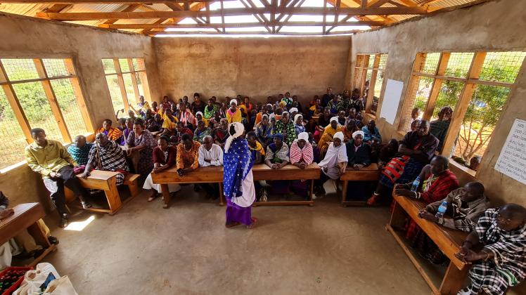 Auch die Massai-Grundschule in Emuguri kooperiert mit dem Gymnasium Wittenburg