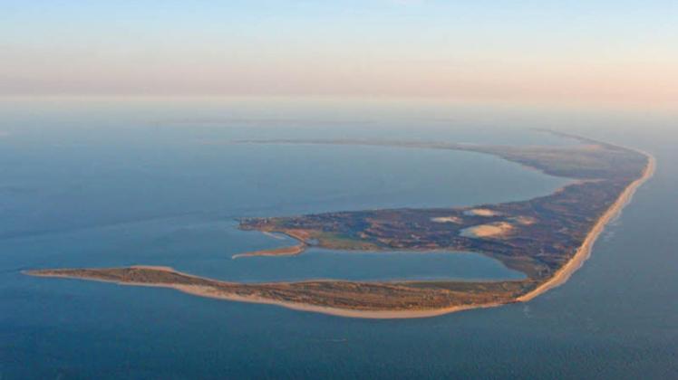 Die Insel Sylt aus der Vogelperspektive.