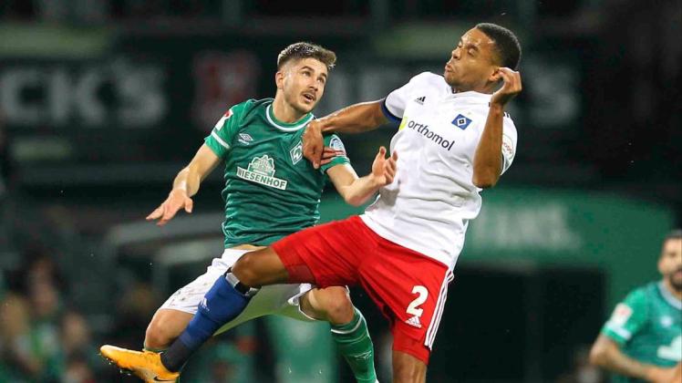 Gibt es auch nächste Saison wieder das Nord-Derby? HSV-Rivale Werder Bremen hofft jedenfalls darauf.