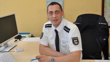 Polizeichef in Parchim: Mathias Elert