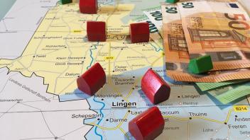 Die Stadt Lingen bleibt im Landkreis Emsland das „teuerste Pflaster“.