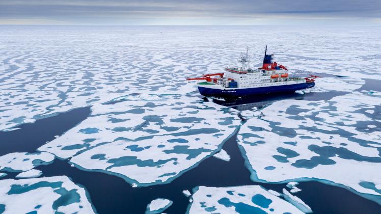 Die «Polarstern» in der Arktis