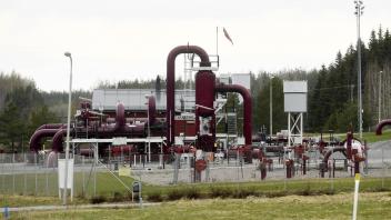 Russland stellt die Gas-Lieferungen nach Finnland nach Angaben des finnischen Energiekonzerns Gasum ein. Foto: Vesa Moilanen/Lehtikuva/dpa
