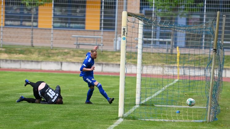 Brachte den Laager SV beim TSV 1860 Stralsund früh in Führung: Ronny Klein